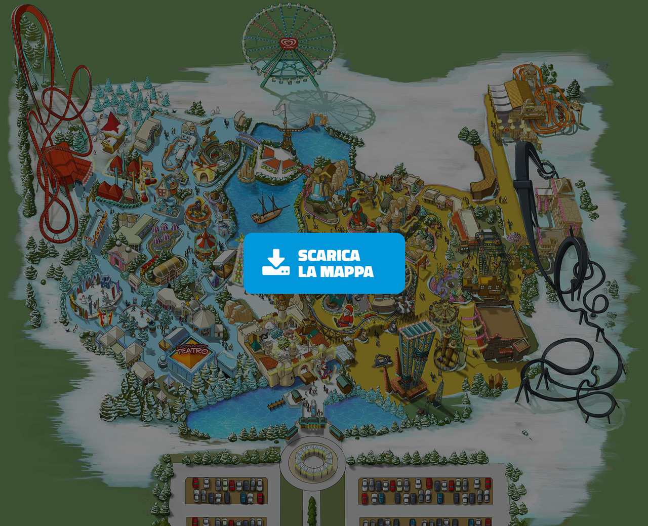 Mappa Christmas Time Mirabilandia Ravenna