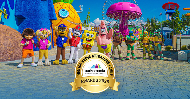 Parksmania Awards 2025: migliore attrazione family