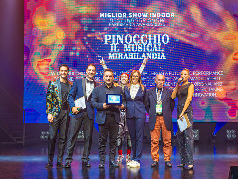 Parksmania Awards 2025: premiazione migliore show indoor