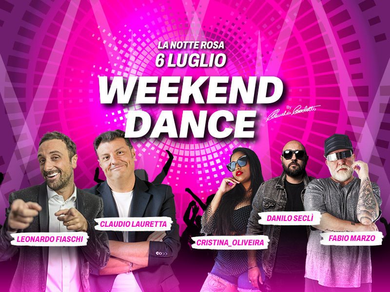 Notte Rosa 2024 firmata Claudio Cecchetto