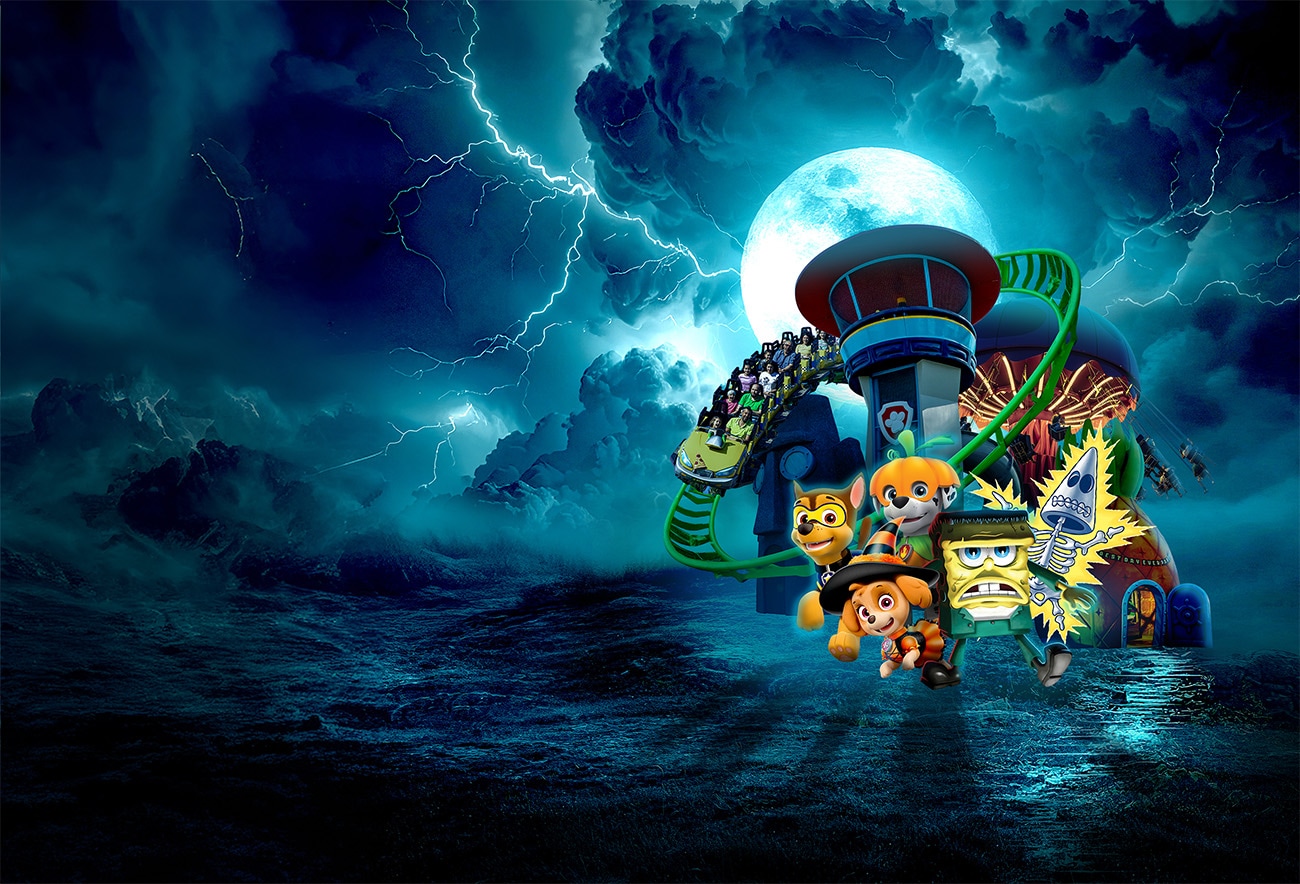 Halloween 2025 at Mirabilandia with Nickelodeon characters