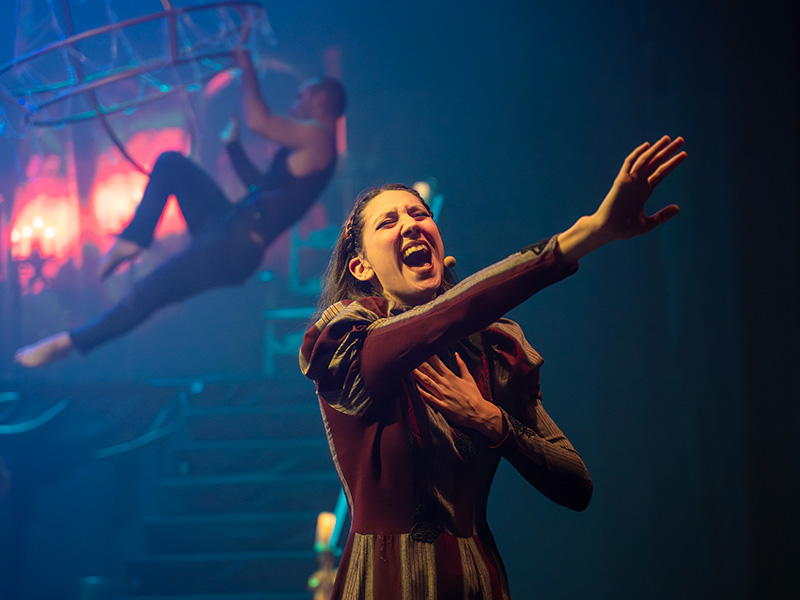 Show a tema per halloween a Mirabilandia