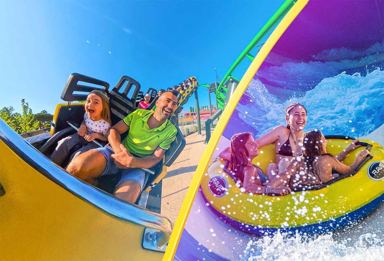 Biglietto combinato per Mirabilandia e Mirabeach
