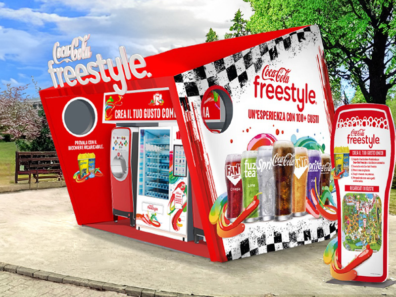 Coca-Cola Freestyle: Autosplash