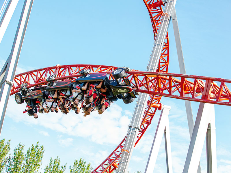 Ospiti sull'attrazione iSpeed