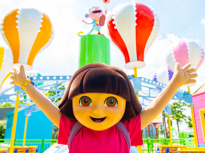 Dora a Nickelodeon Land aspetta grandi e piccini!
