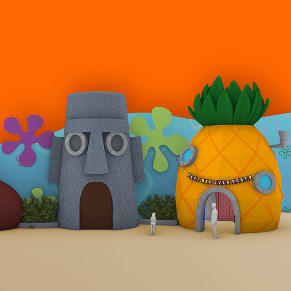 Meet SpongeBob & Friends - Nickelodeon Land