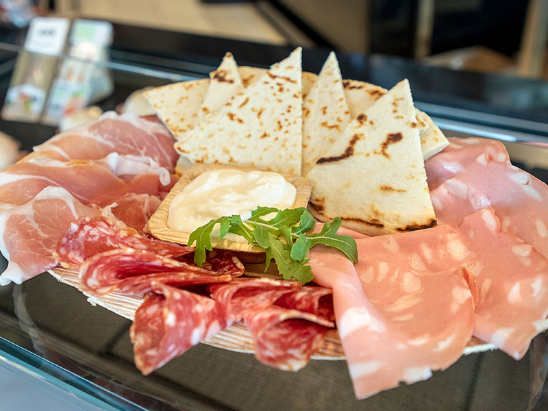 Menu All Inclusive di Mirabilandia: tagliere di affettati